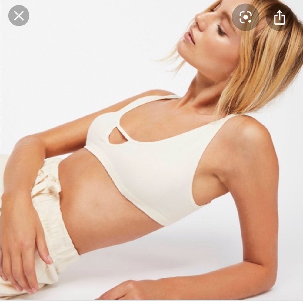 NWT free people everly bralette